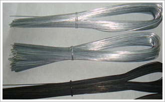 U-type Iron Wire is made from galvanized wire, electro galvanized or hot-dip galvanized or black iron wire.